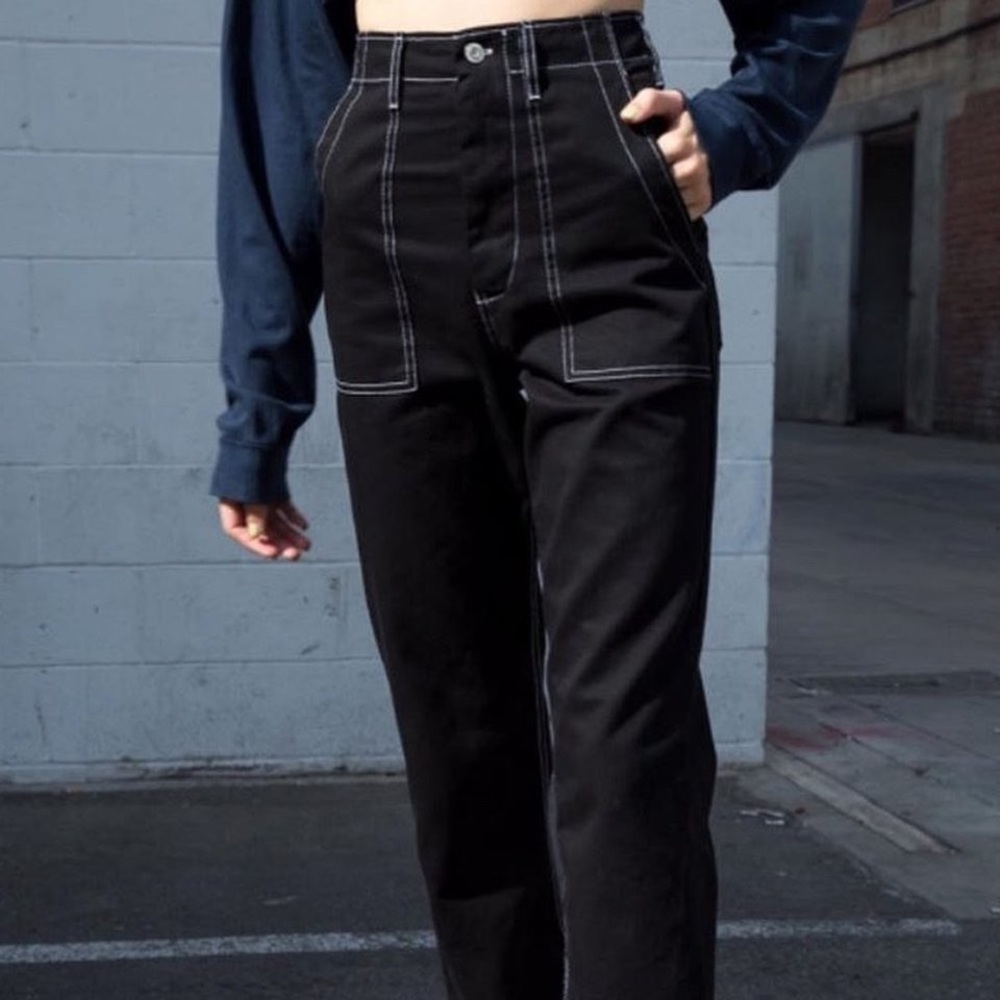 Brandy Melville Black Kim Pants